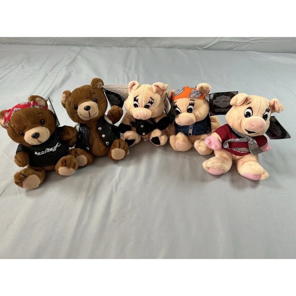 salvino's bammers harley‎ davidson plush collection 1997 w tags